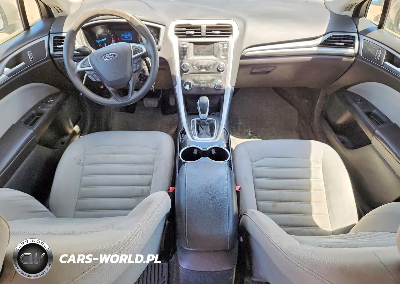 2015 Ford Fusion S VIN:3FA6P0G75FR213856 - 8
