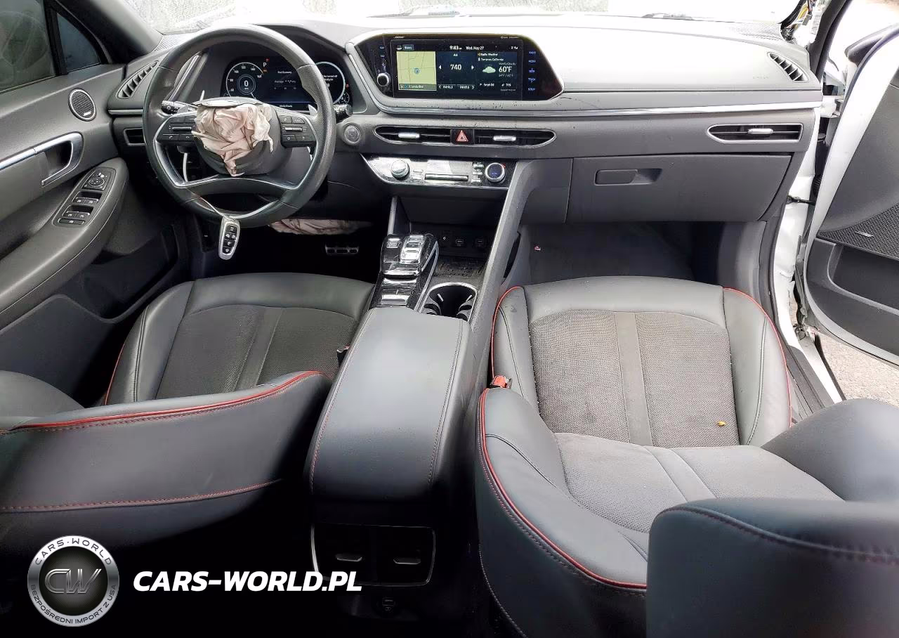 2020 Hyundai Sonata Sel Plus VIN:5NPEJ4J28LH029294 - 8