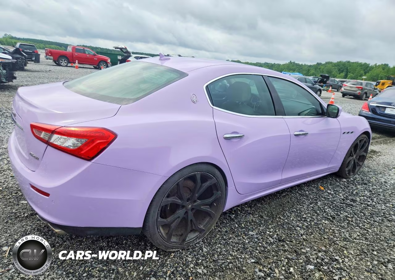 2014 Maserati Ghibli S VIN:ZAM57RTA3E1087772 - 3