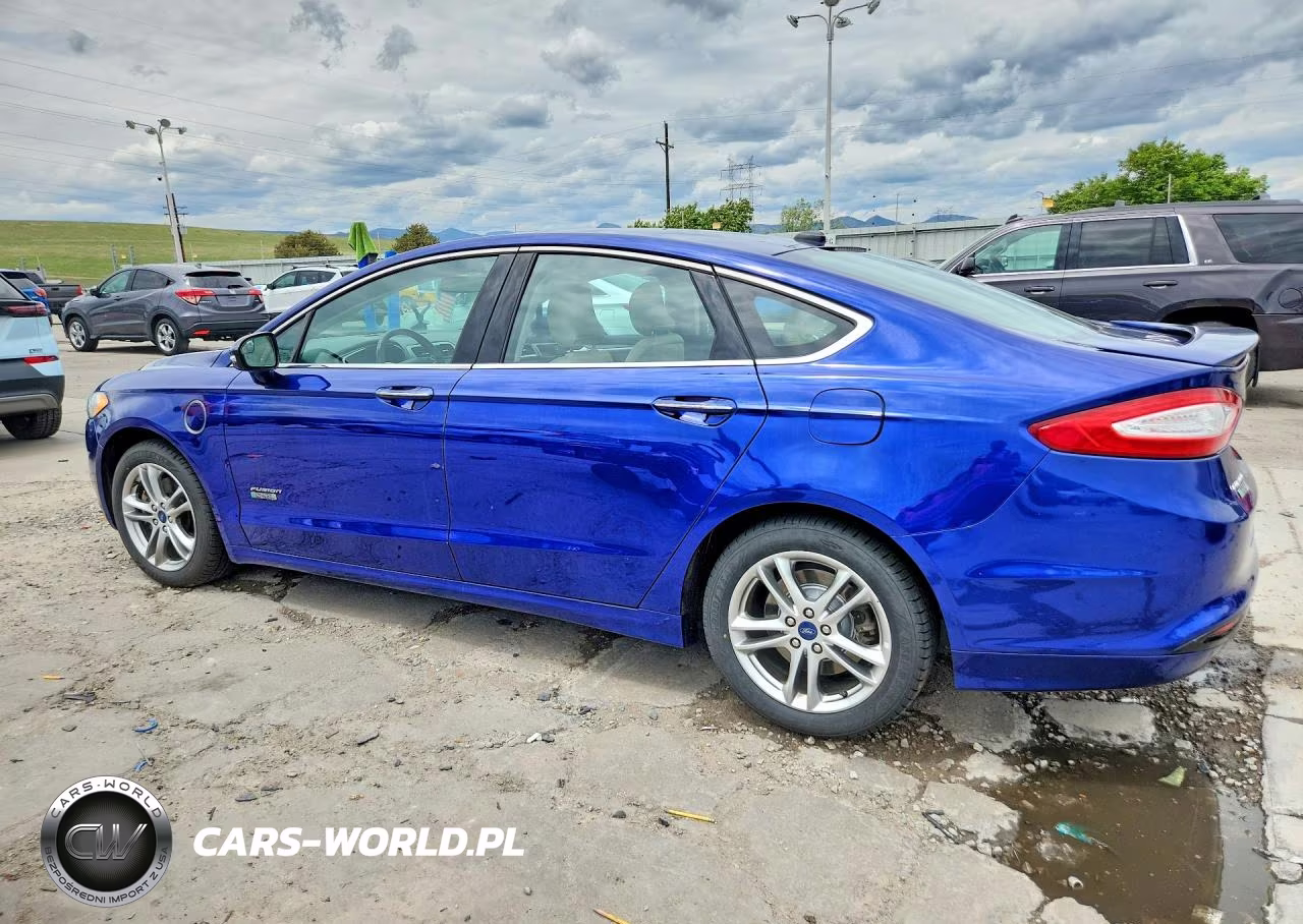 2016 Ford Fusion Titanium Phev VIN:3FA6P0SU1GR342627 - 2