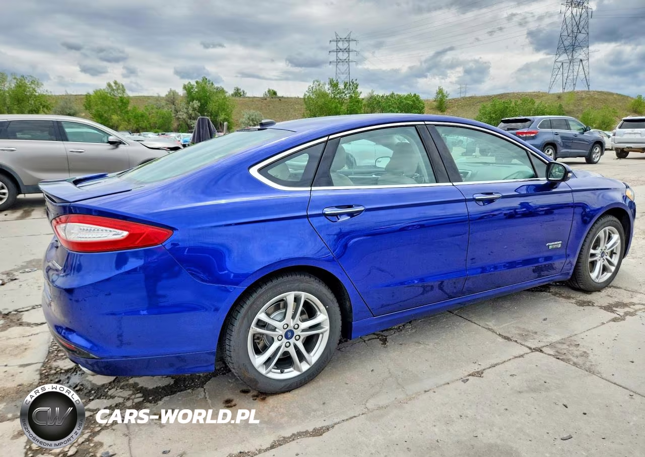 2016 Ford Fusion Titanium Phev VIN:3FA6P0SU1GR342627 - 3