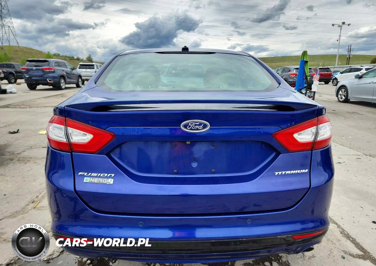 2016 Ford Fusion Titanium Phev VIN:3FA6P0SU1GR342627 - 6