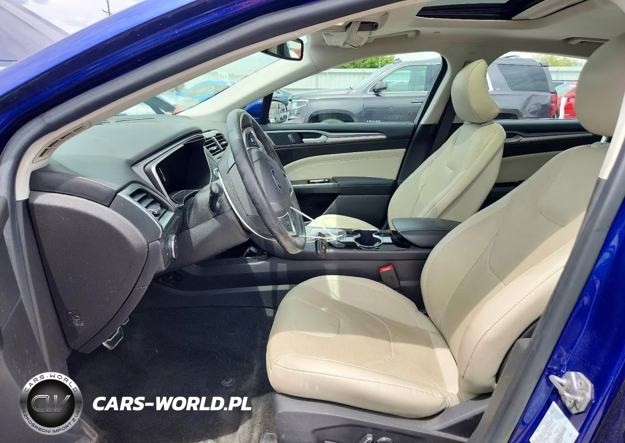2016 Ford Fusion Titanium Phev VIN:3FA6P0SU1GR342627 - 7