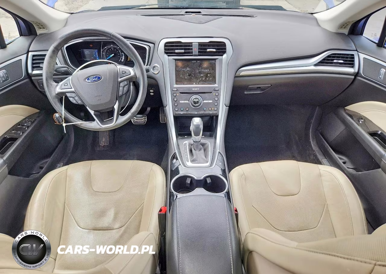 2016 Ford Fusion Titanium Phev VIN:3FA6P0SU1GR342627 - 8