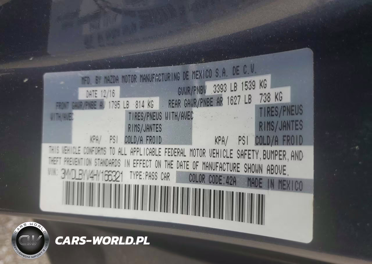 2017 Toyota Yaris Ia Base VIN:3MYDLBYV4HY166321 - 12