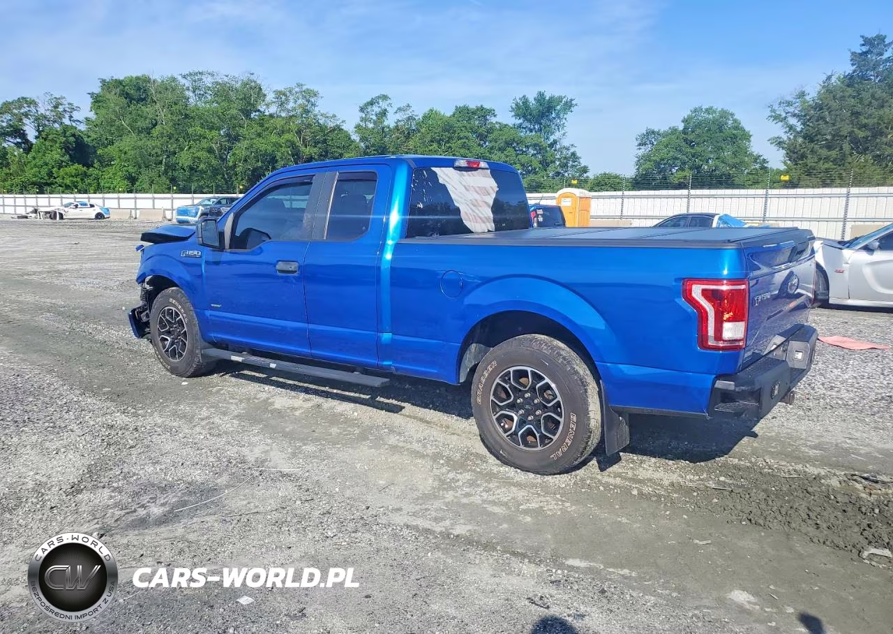 2017 Ford F150 Super Cab VIN:1FTEX1CP0HKE44012 - 2