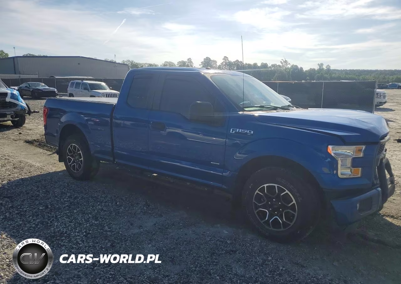 2017 Ford F150 Super Cab VIN:1FTEX1CP0HKE44012 - 4