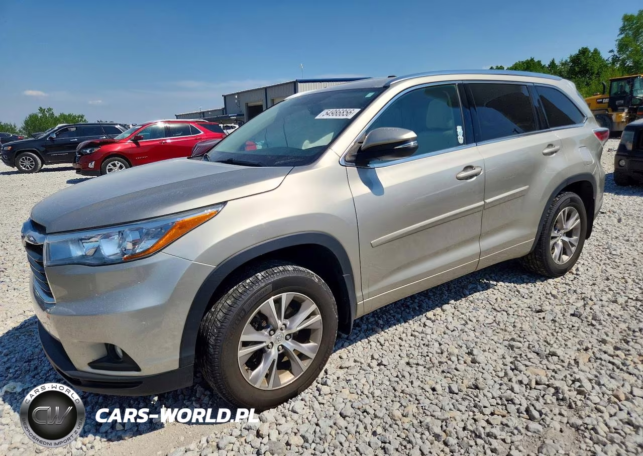 2015 Toyota Highlander Xle – zdjęcie 1 z 13