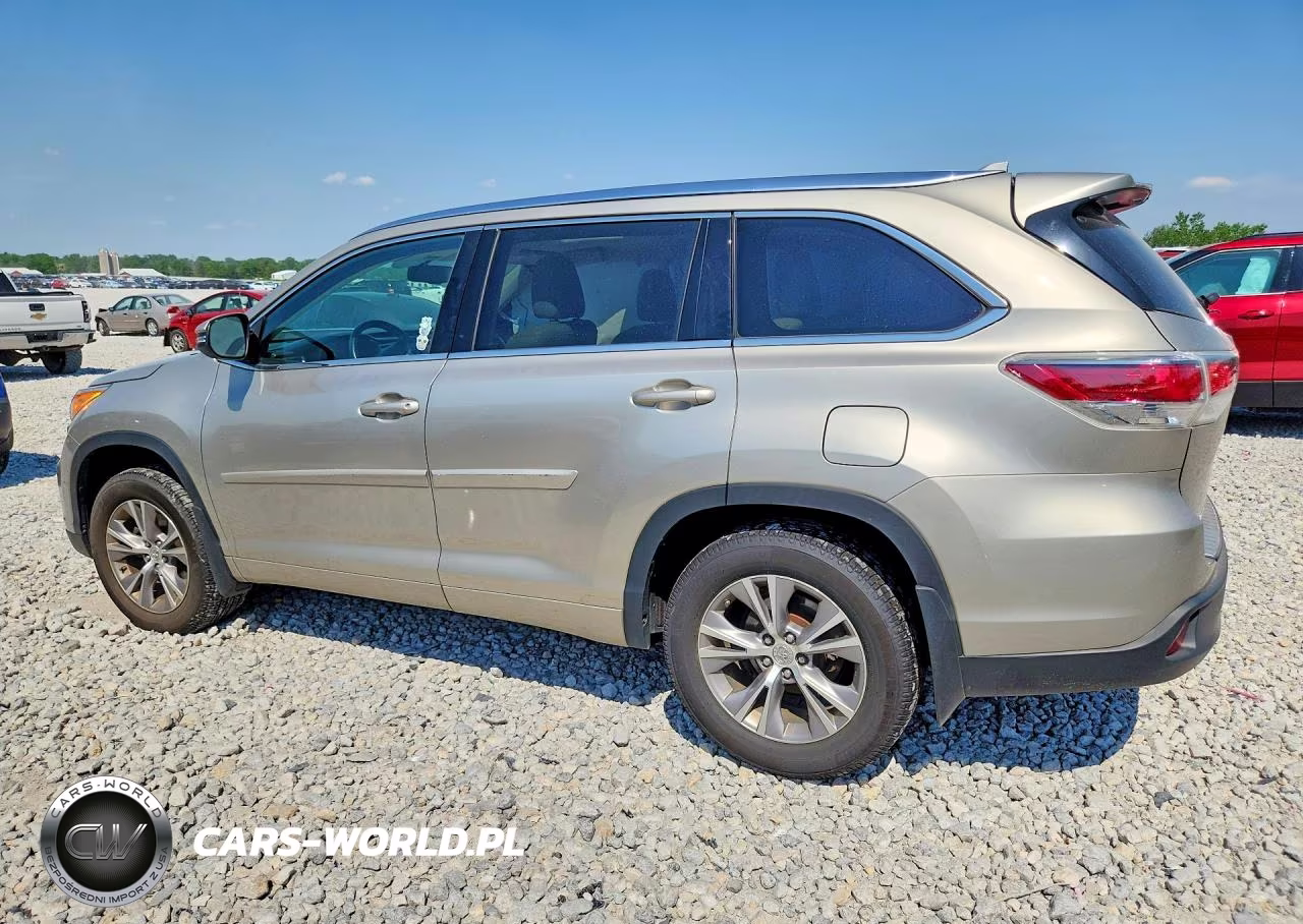 2015 Toyota Highlander Xle VIN:5TDJKRFH7FS183757 - 2