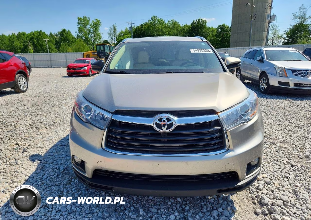 2015 Toyota Highlander Xle VIN:5TDJKRFH7FS183757 - 5