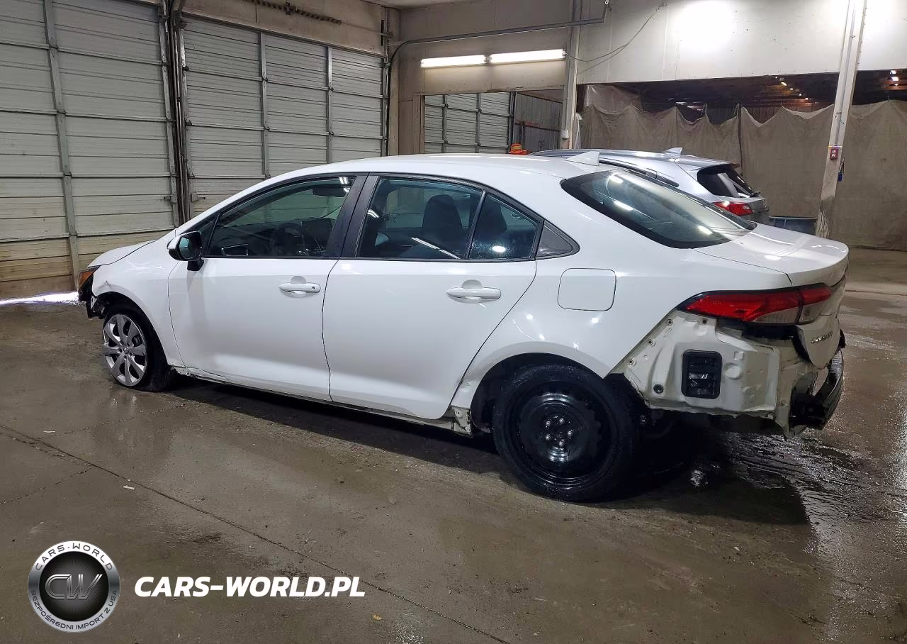 2021 Toyota Corolla Le VIN:5YFEPMAE9MP166404 - 2
