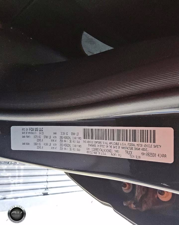2020 Ram 1500 Limited VIN:1C6RREHT4LN143461 - 12