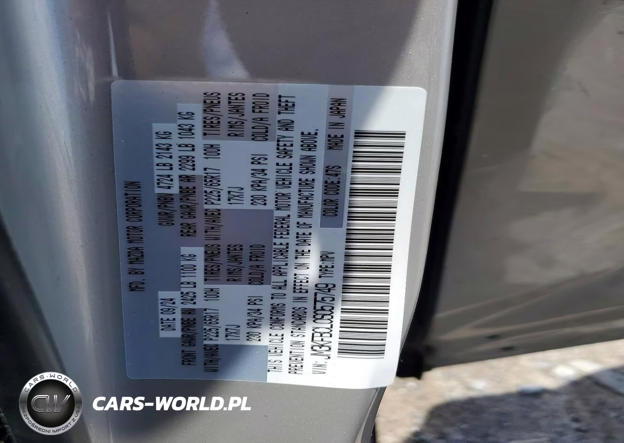 2025 Mazda Cx-5 Preferred VIN:JM3KFBCL0S0575749 - 14