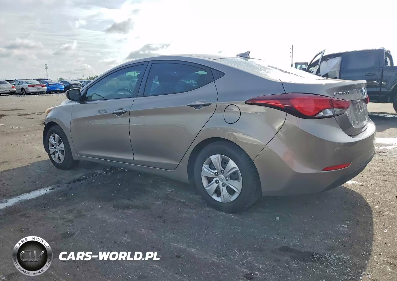 2016 Hyundai Elantra Se VIN:5NPDH4AE2GH789499 - 2