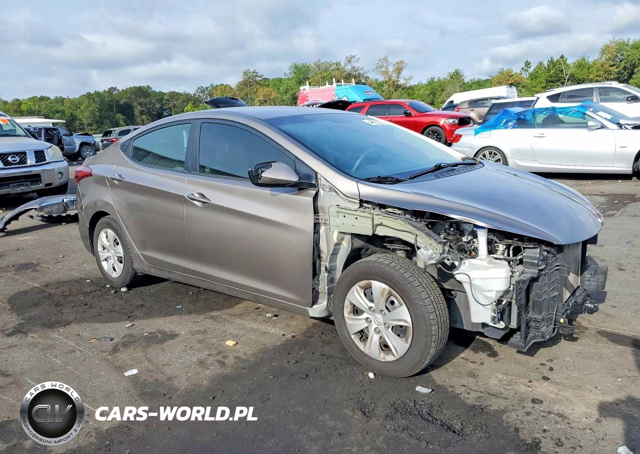 2016 Hyundai Elantra Se VIN:5NPDH4AE2GH789499 - 4