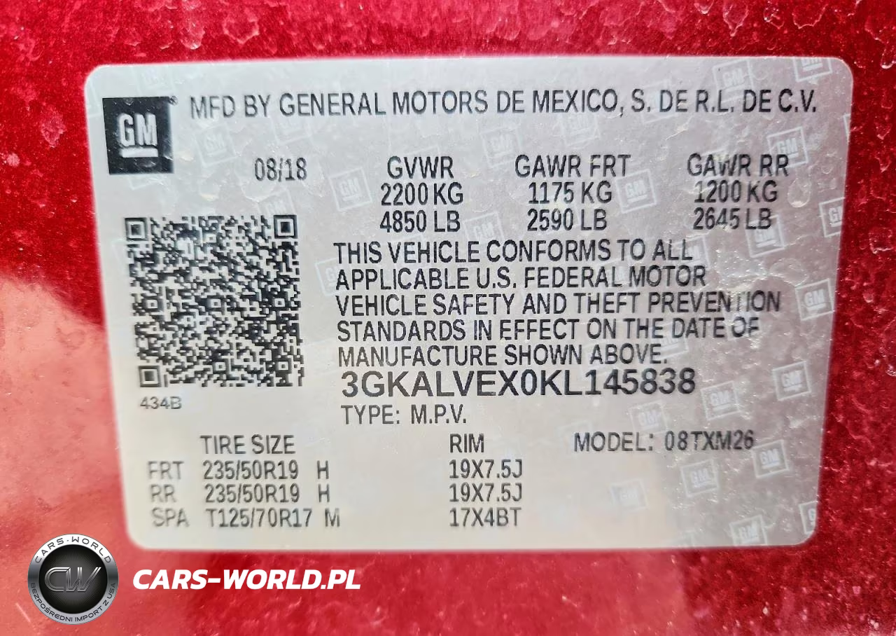 2019 GMC Terrain Slt VIN:3GKALVEX0KL145838 - 14