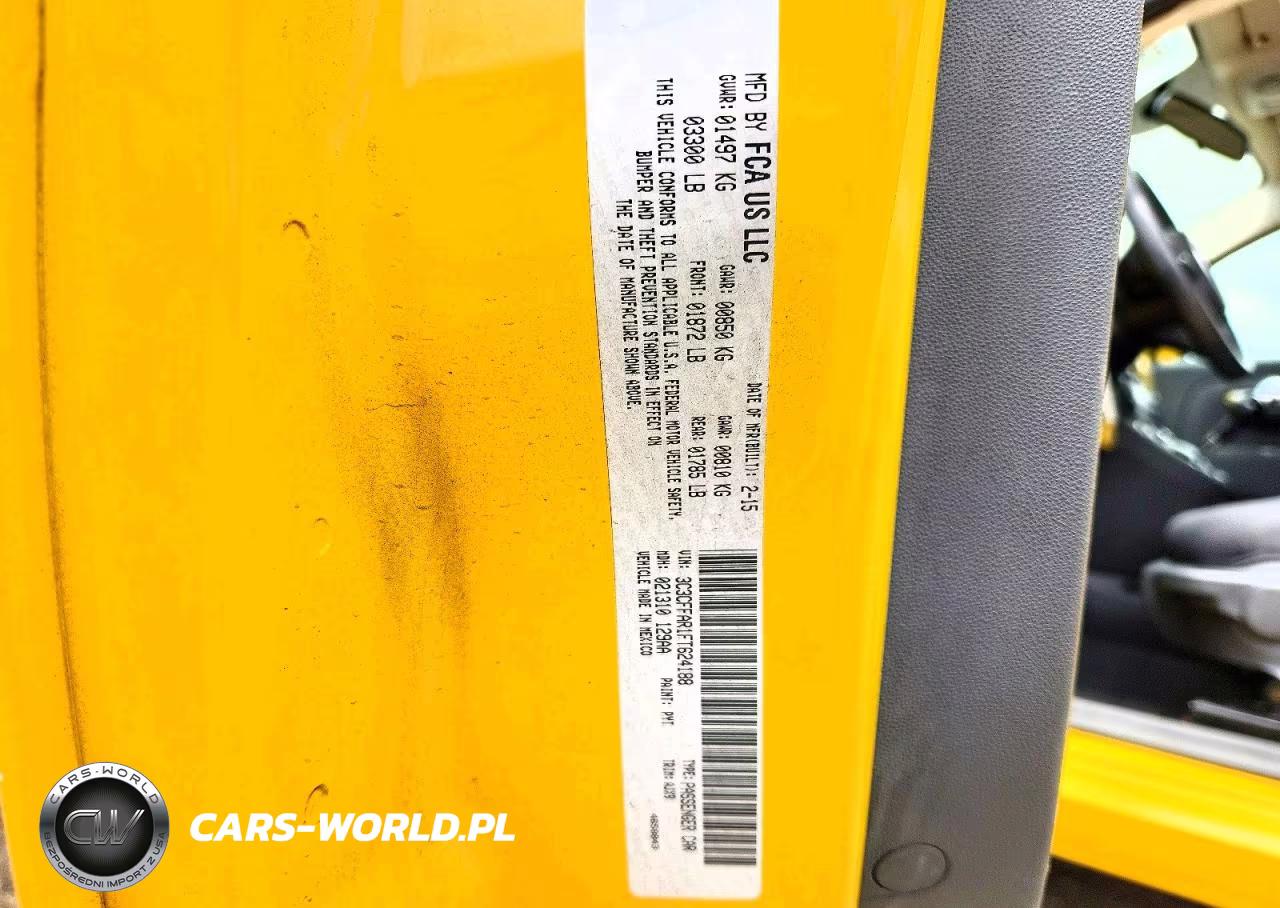 2015 Fiat 500 Pop VIN:3C3CFFAR1FT624188 - 12