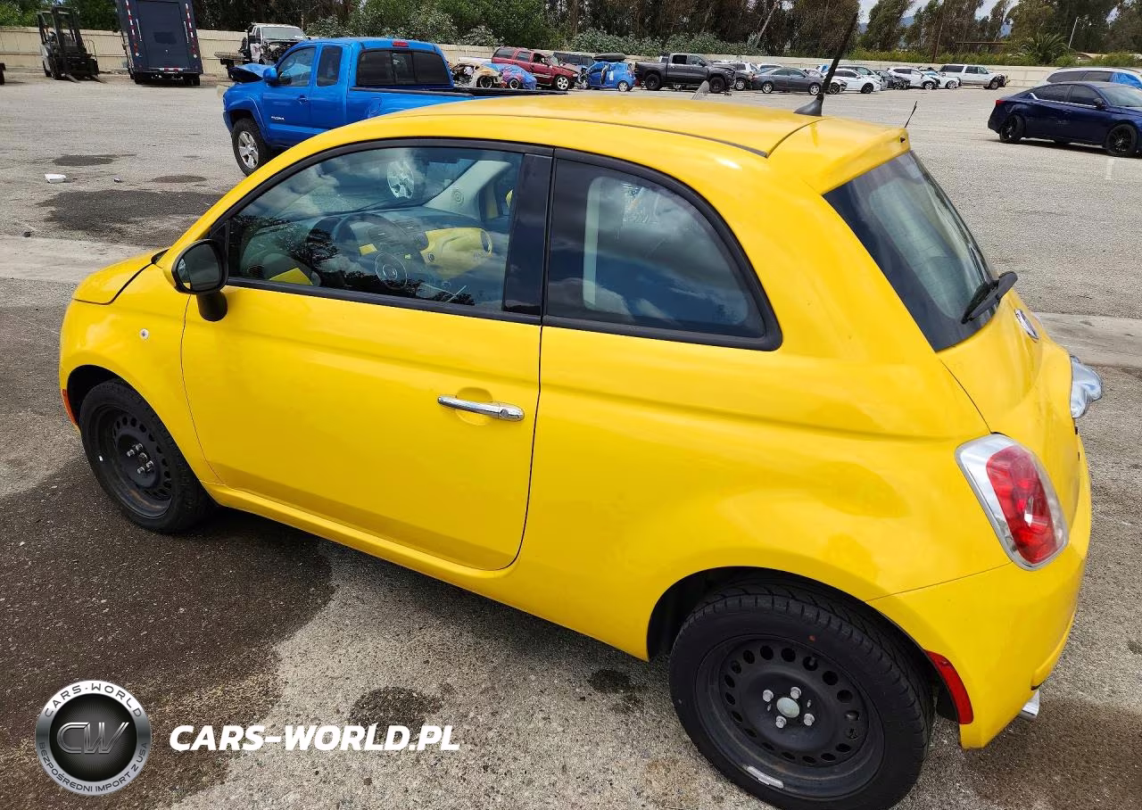 2015 Fiat 500 Pop VIN:3C3CFFAR1FT624188 - 2