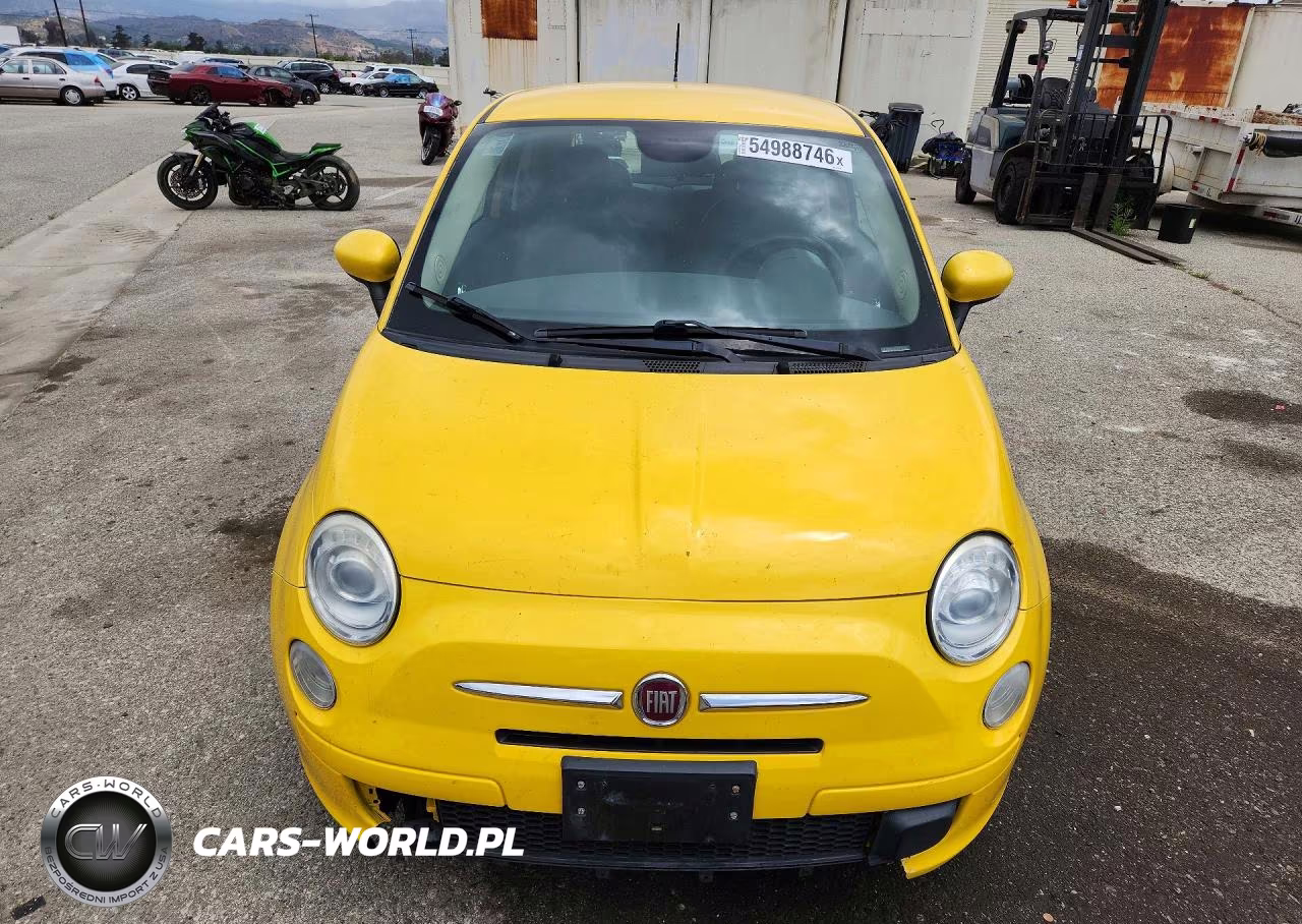 2015 Fiat 500 Pop VIN:3C3CFFAR1FT624188 - 5