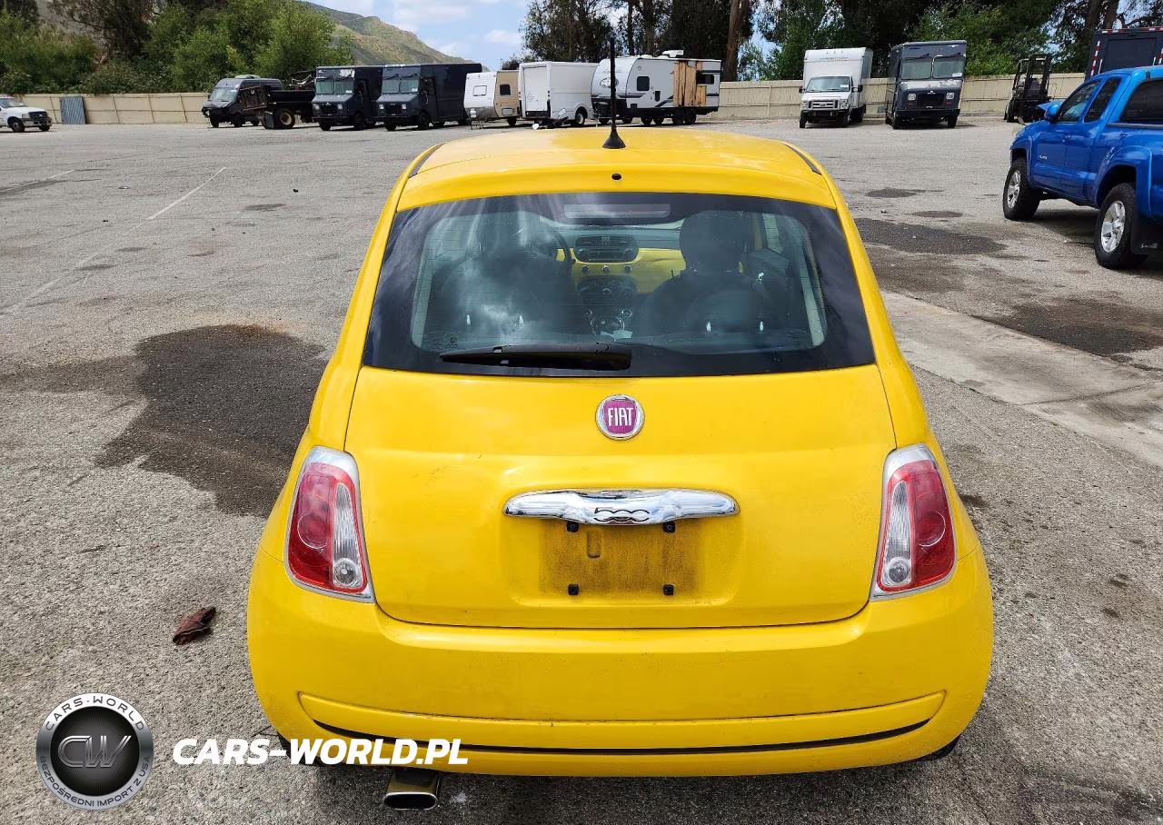 2015 Fiat 500 Pop VIN:3C3CFFAR1FT624188 - 6