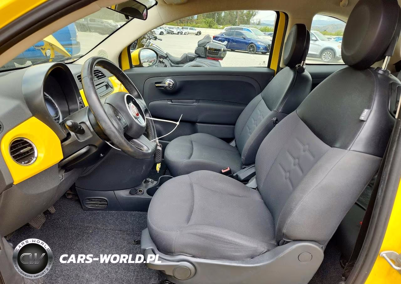 2015 Fiat 500 Pop VIN:3C3CFFAR1FT624188 - 7