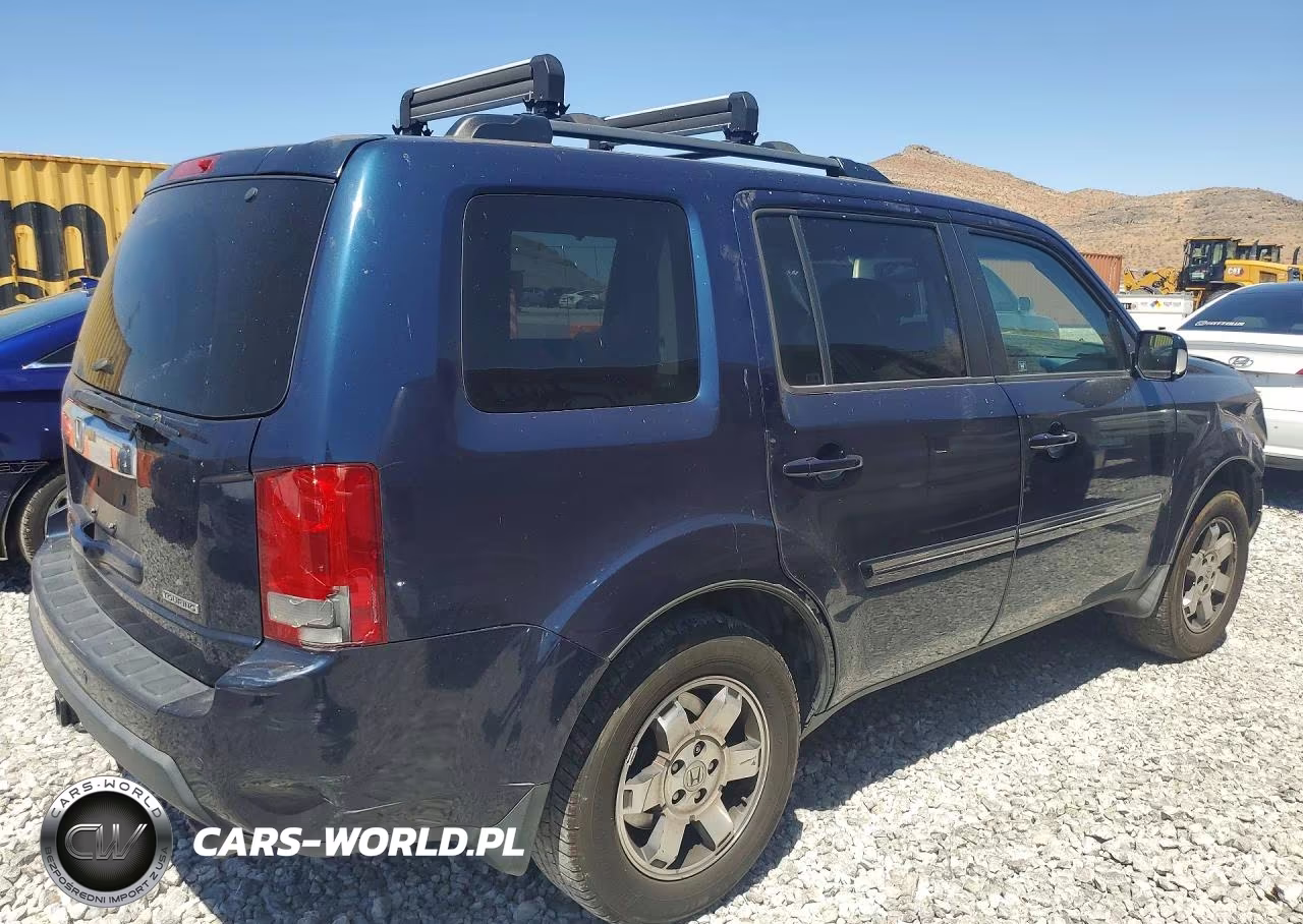 2009 Honda Pilot Touring VIN:5FNYF38889B006883 - 3