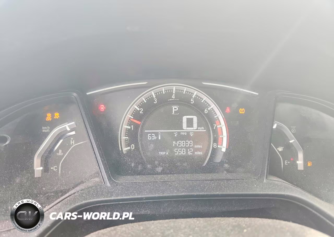 2018 Honda Civic Lx VIN:2HGFC2F51JH576968 - 9