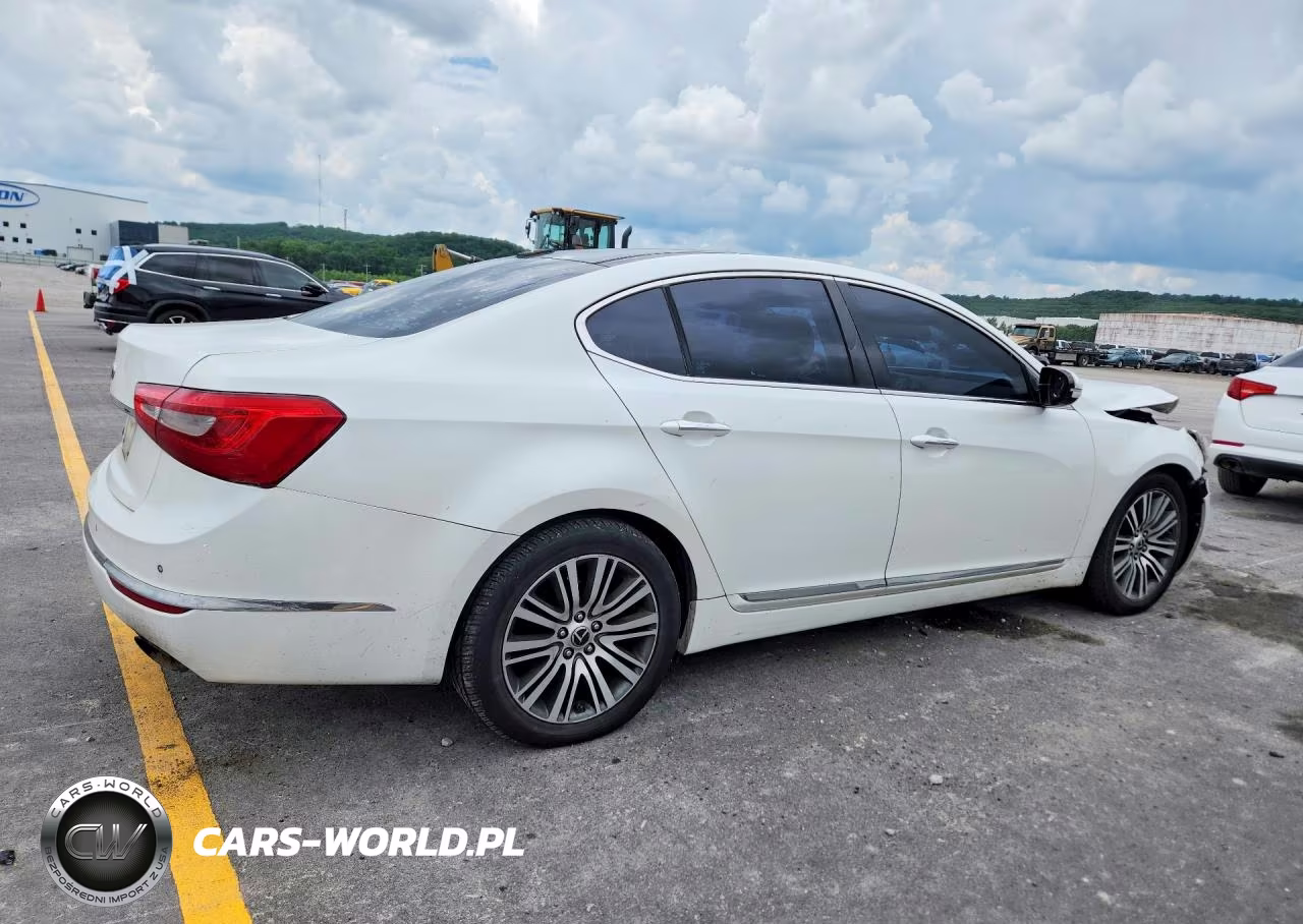 2014 Kia Cadenza Premium VIN:KNALN4D79E5136163 - 3
