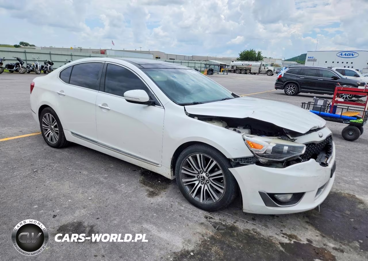 2014 Kia Cadenza Premium VIN:KNALN4D79E5136163 - 4