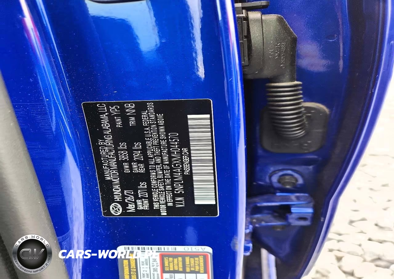 2021 Hyundai Elantra Sel VIN:5NPLM4AGXMH044570 - 12