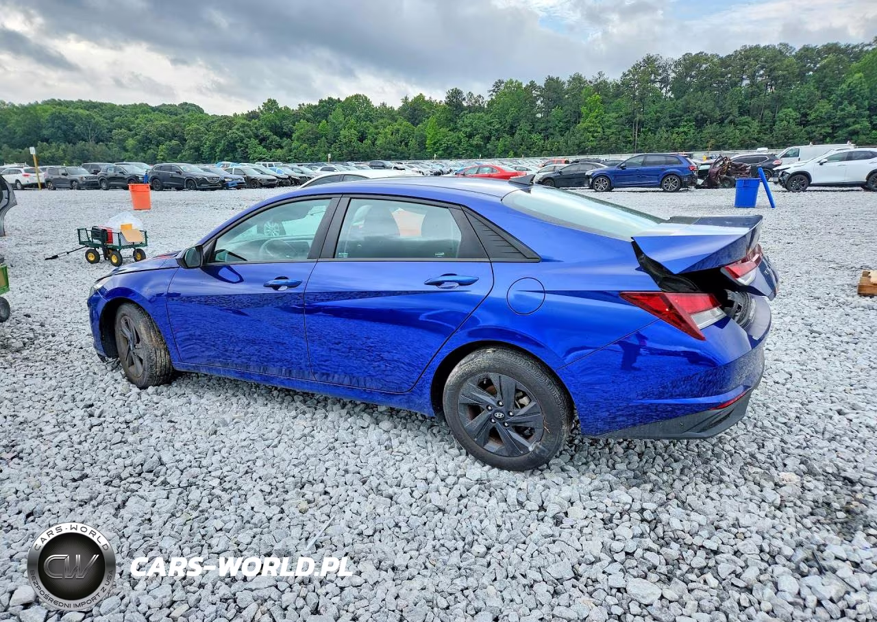 2021 Hyundai Elantra Sel VIN:5NPLM4AGXMH044570 - 2