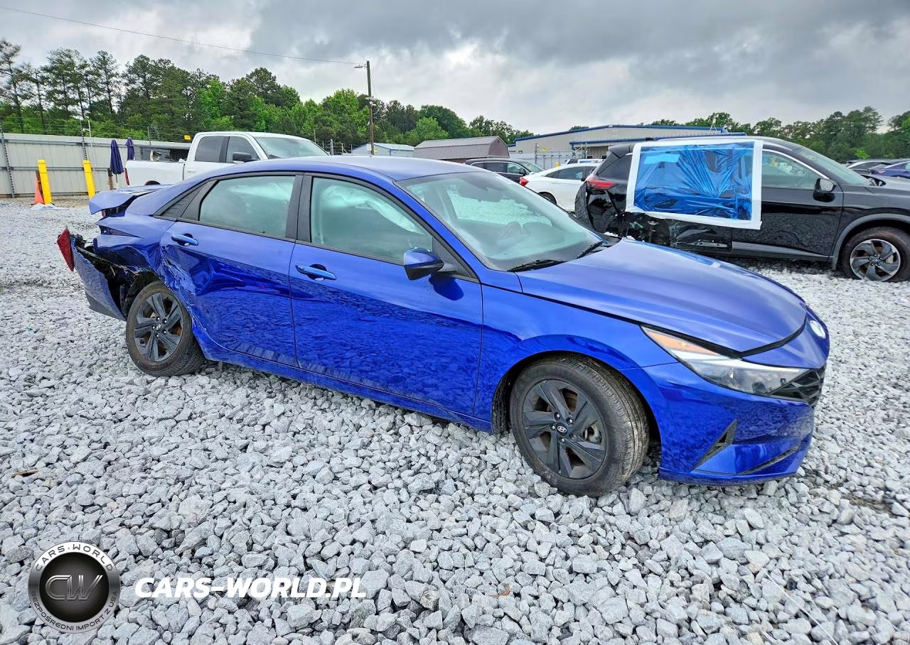 2021 Hyundai Elantra Sel VIN:5NPLM4AGXMH044570 - 4