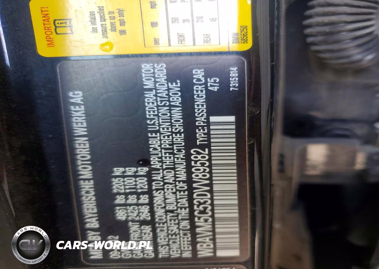 2013 BMW X1 xDrive35I VIN:WBAVM5C53DVV89582 - 13