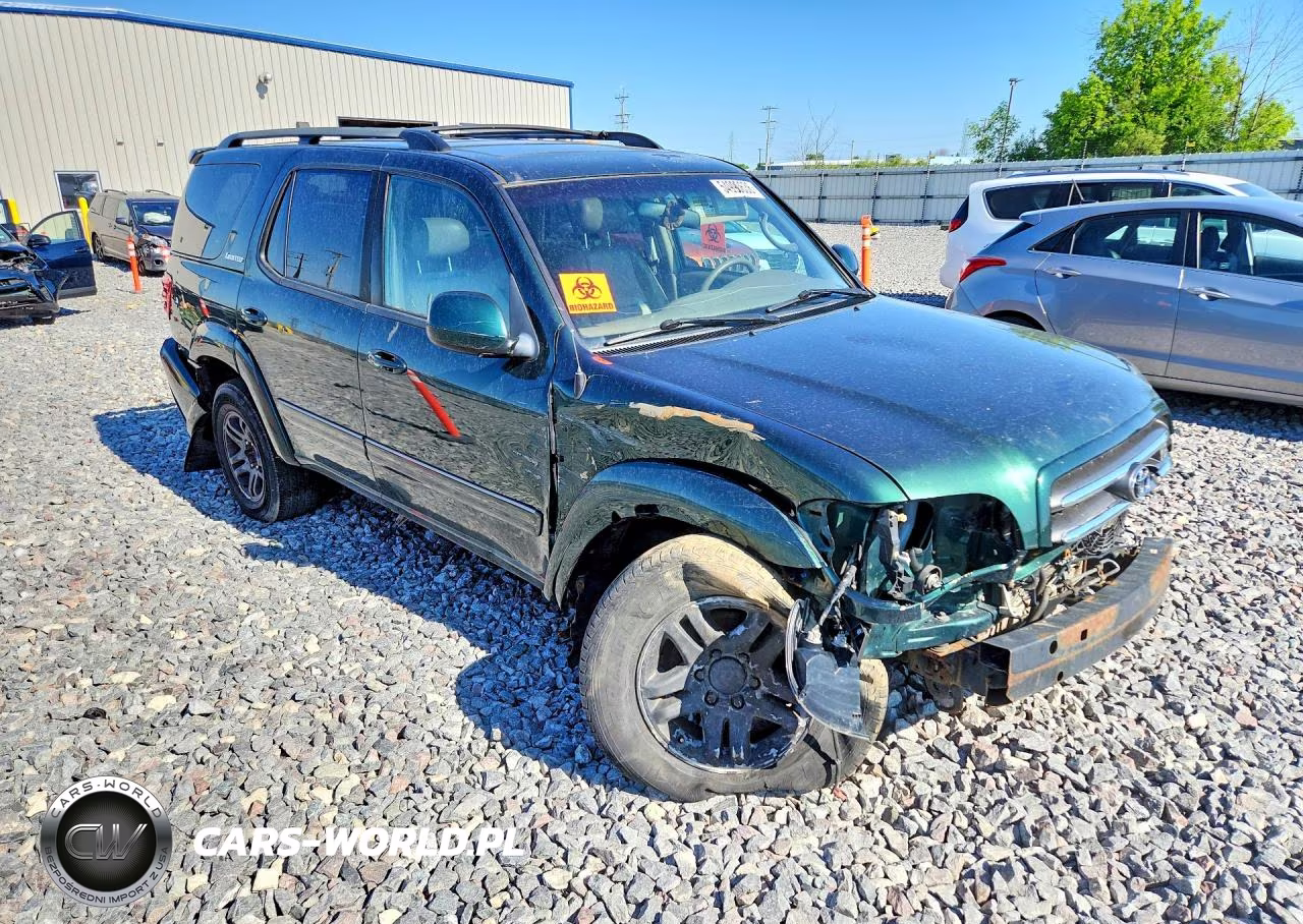 2003 Toyota Sequoia Limited VIN:5TDBT48A13S195239 - 4