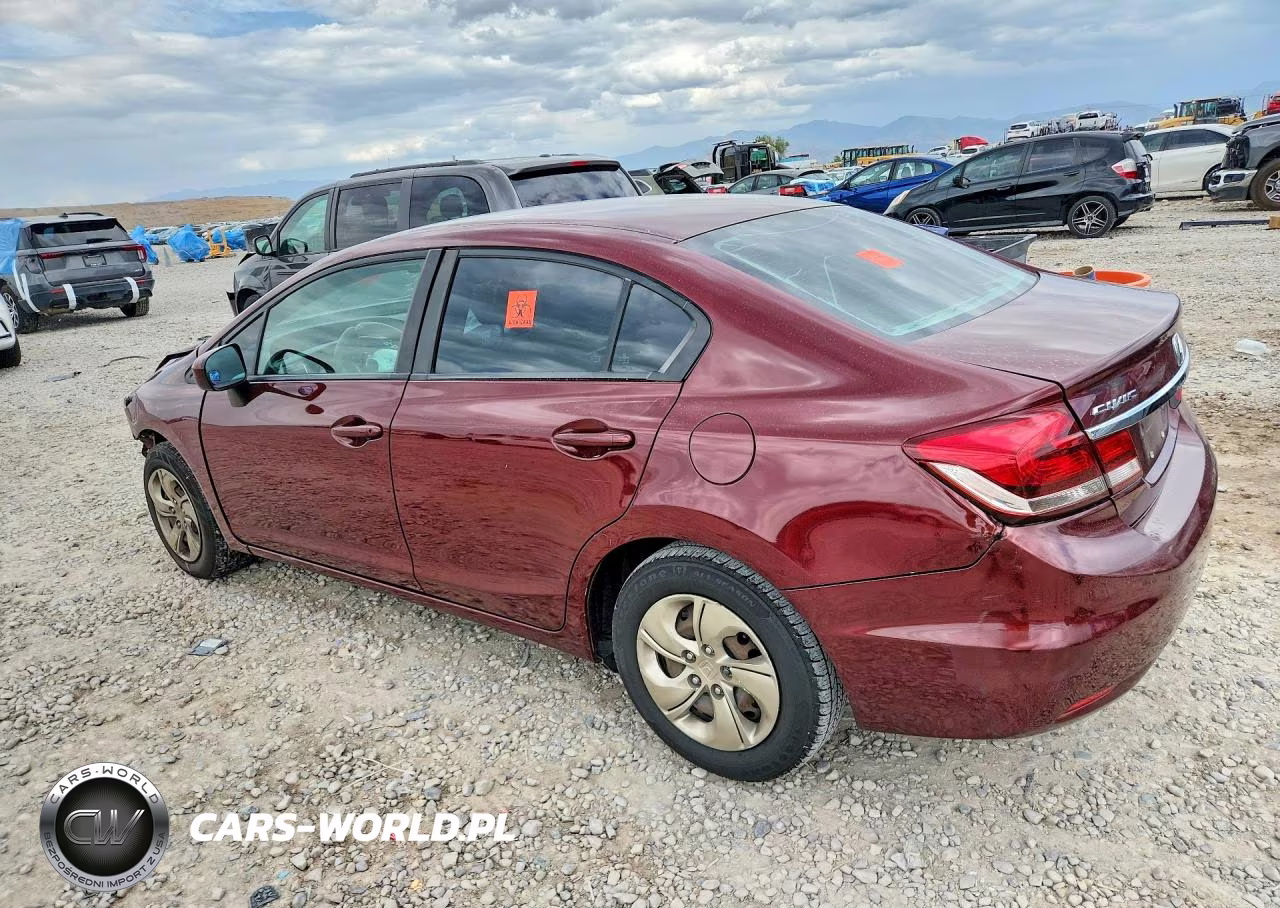 2015 Honda Civic Lx VIN:2HGFB2F5XFH530291 - 2