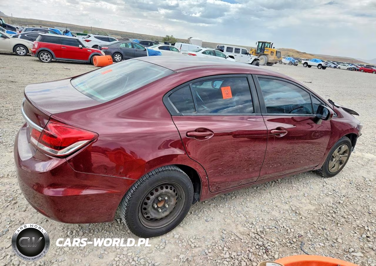 2015 Honda Civic Lx VIN:2HGFB2F5XFH530291 - 3