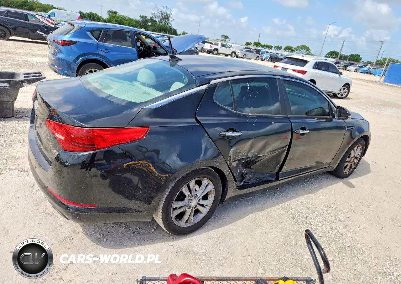 2013 Kia Optima Lx VIN:5XXGM4A74DG223748 - 3
