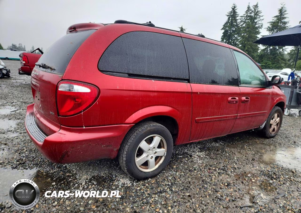 2006 Dodge Grand Caravan Sxt VIN:2D4GP44L56R627770 - 3