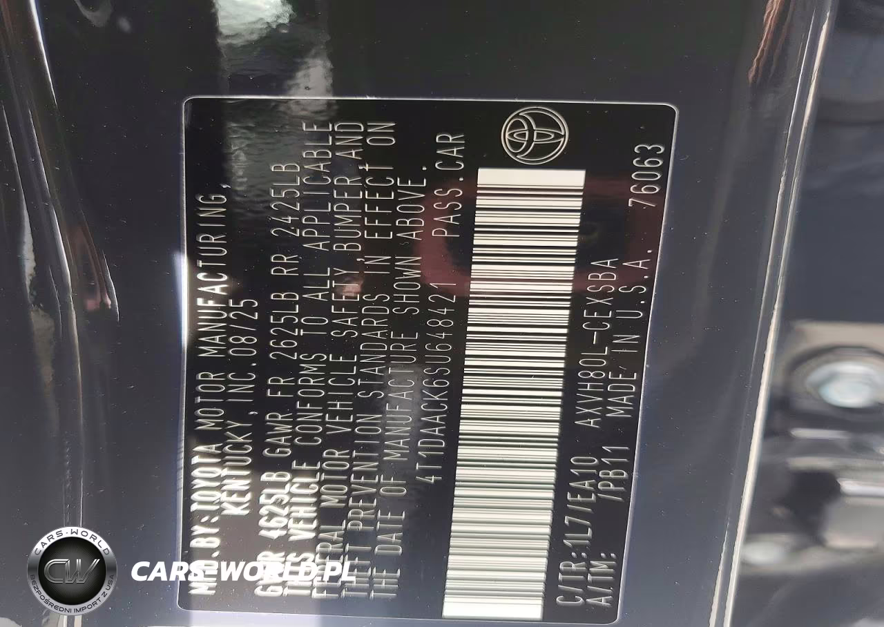 2025 Toyota Camry Se VIN:4T1DAACK6SU648421 - 13