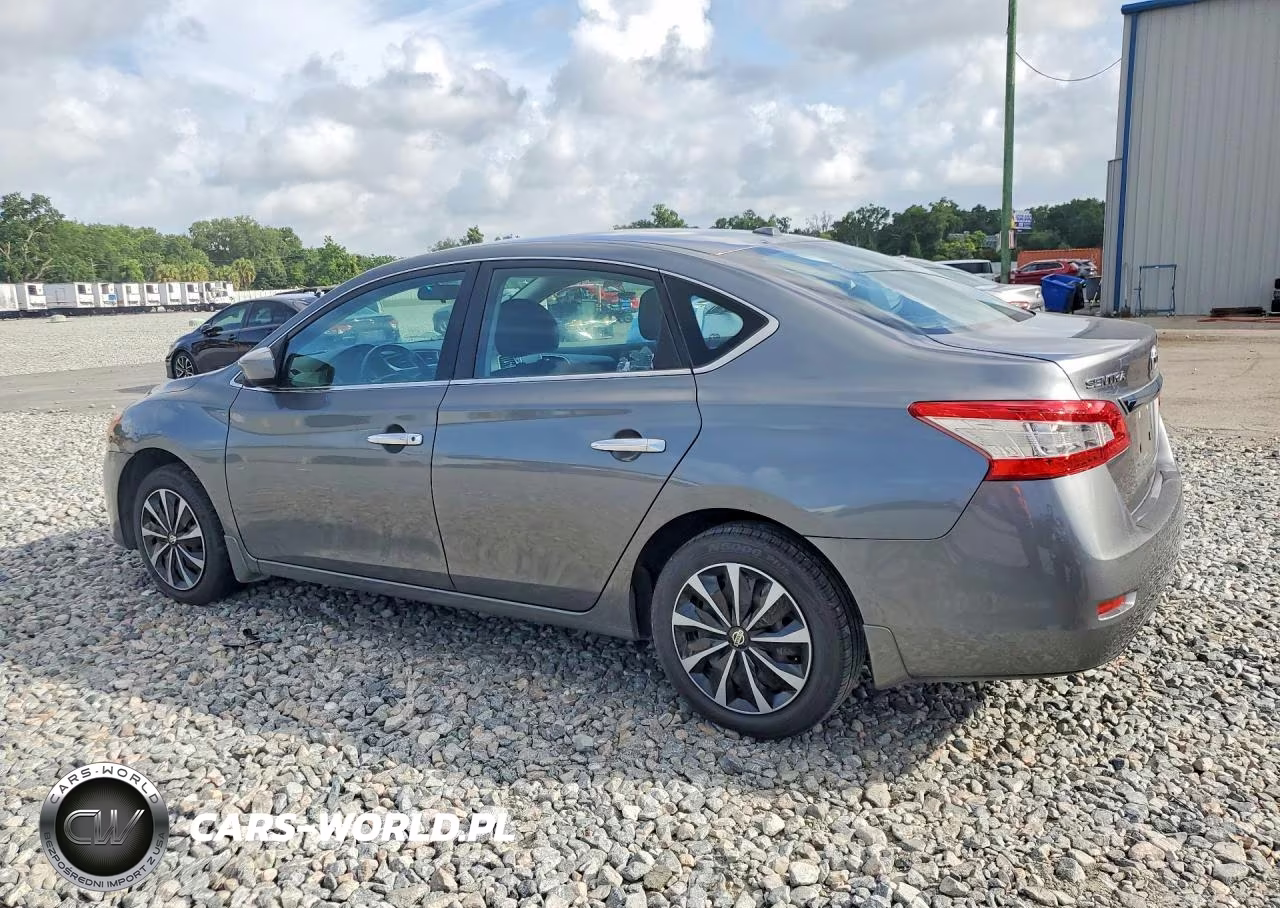 2015 Nissan Sentra Sv VIN:3N1AB7AP9FY317361 - 2