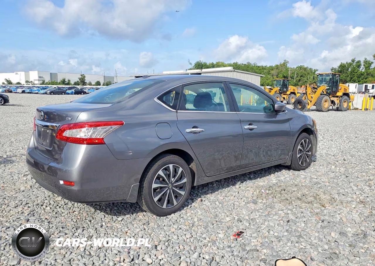 2015 Nissan Sentra Sv VIN:3N1AB7AP9FY317361 - 3