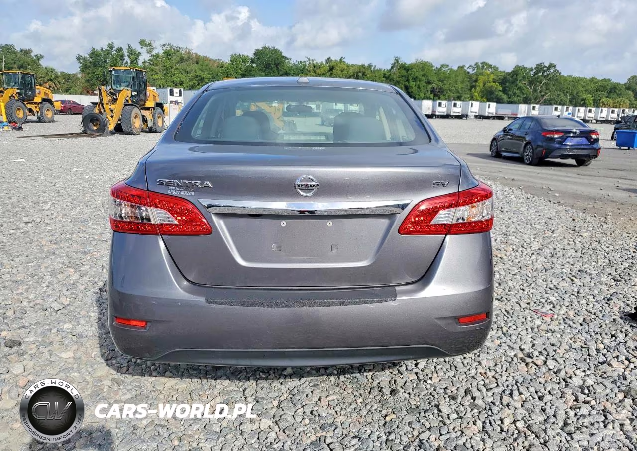 2015 Nissan Sentra Sv VIN:3N1AB7AP9FY317361 - 6
