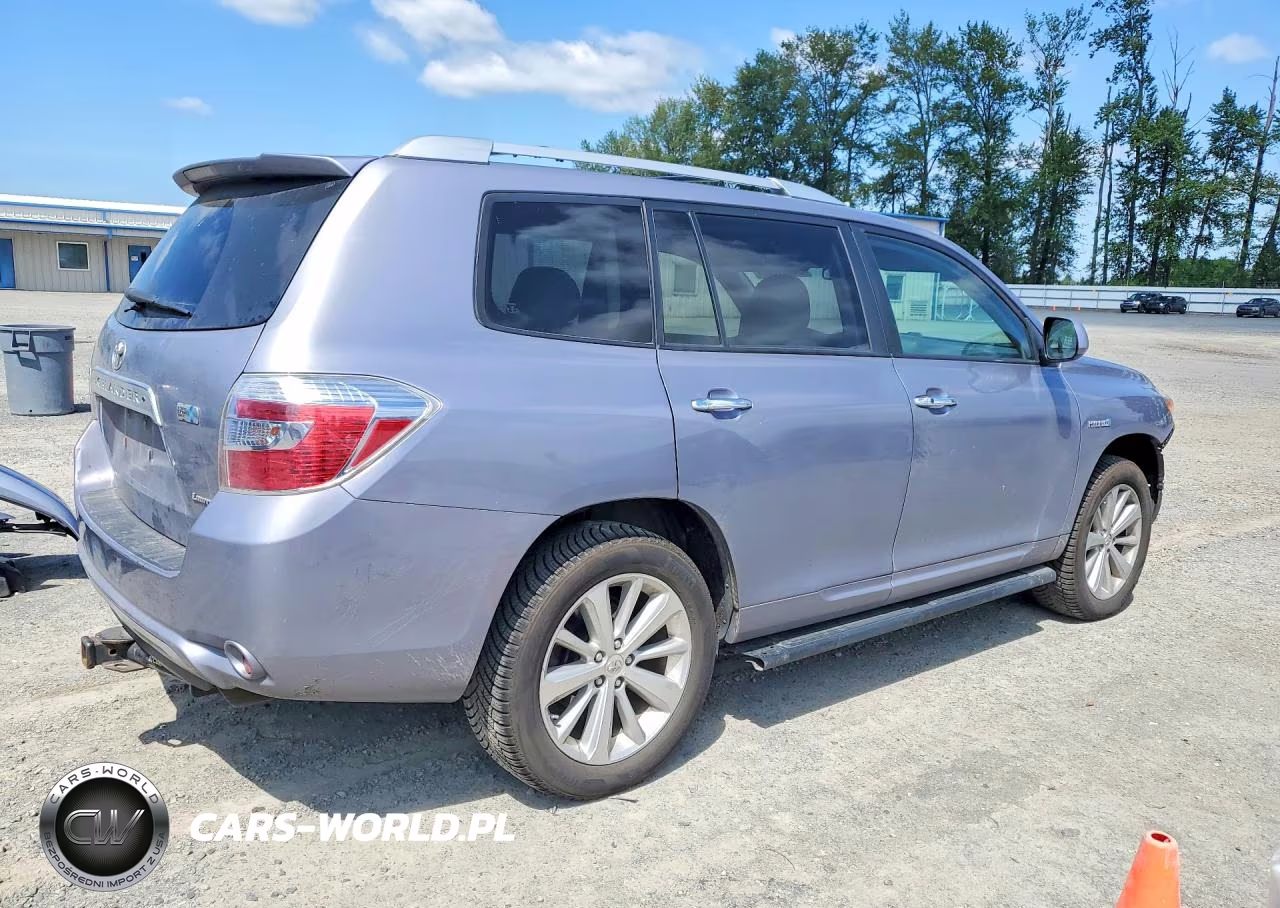 2008 Toyota Highlander Hybrid Limited VIN:JTEEW44A582007083 - 3
