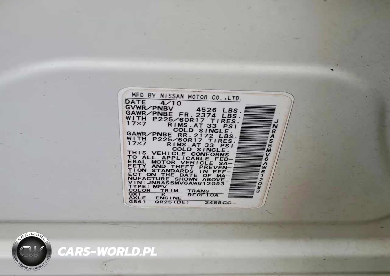 2010 Nissan Rogue S VIN:JN8AS5MV6AW612093 - 13