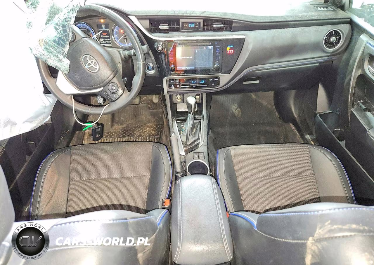 2018 Toyota Corolla Se VIN:2T1BURHE1JC074956 - 8