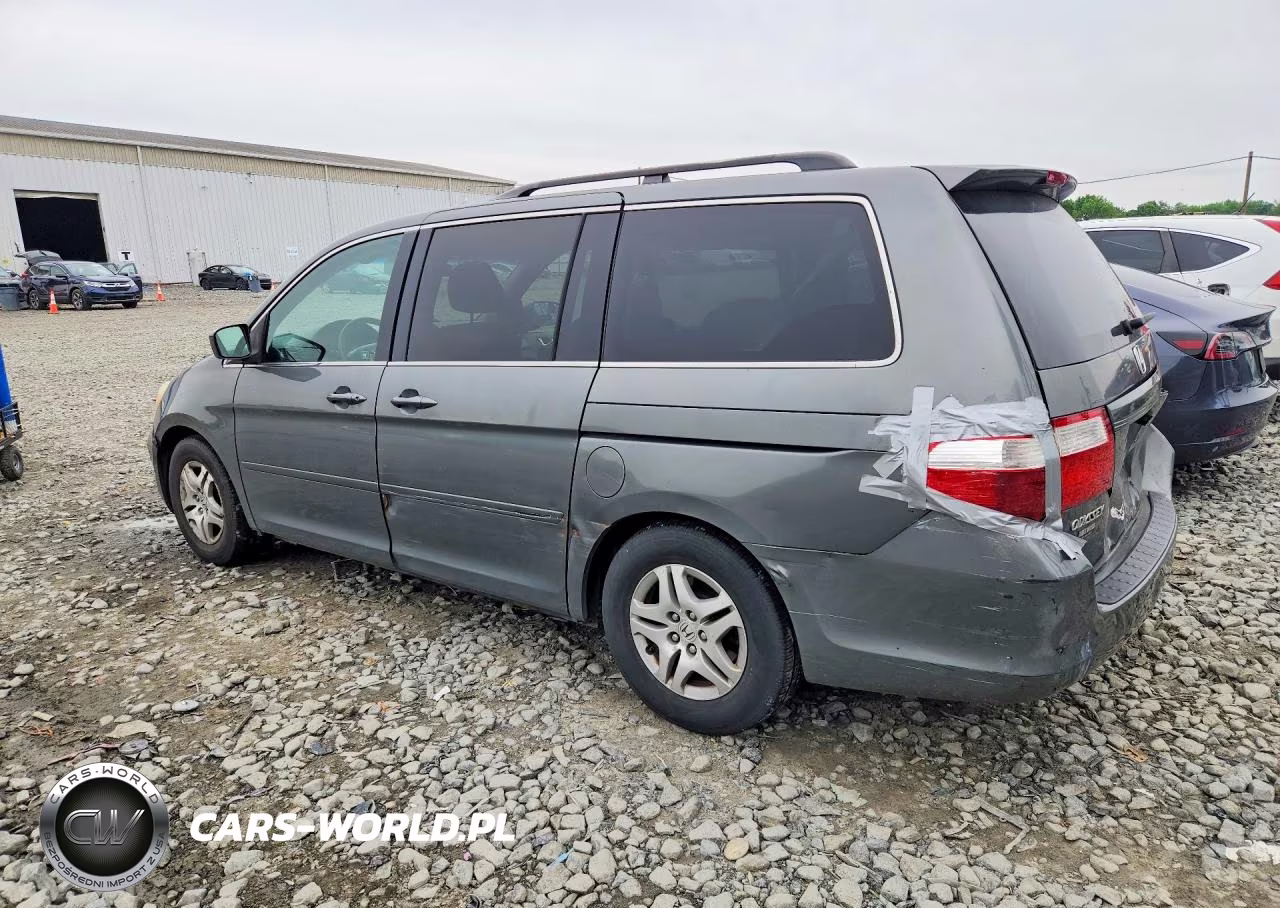 2007 Honda Odyssey Ex VIN:5FNRL38487B436422 - 2
