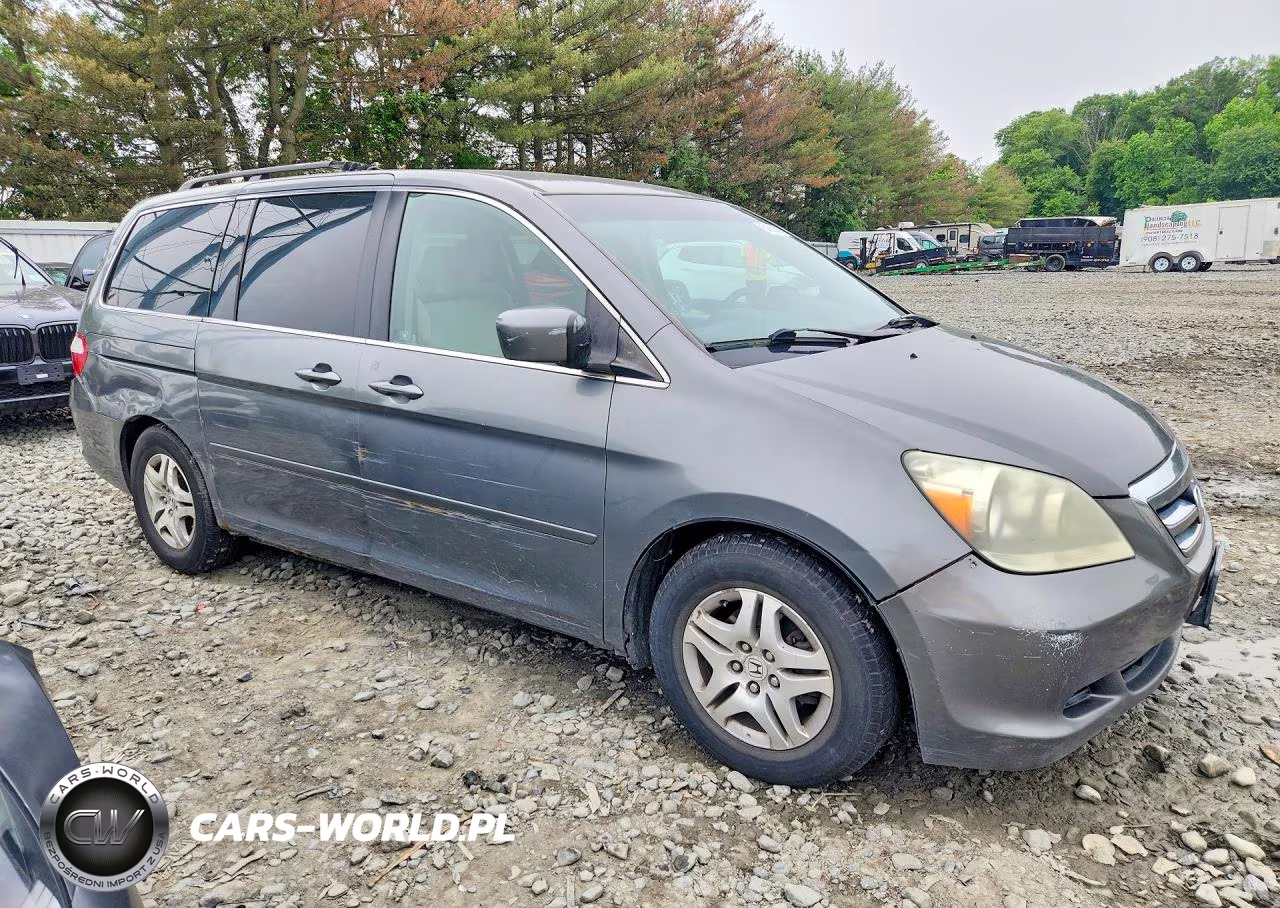 2007 Honda Odyssey Ex VIN:5FNRL38487B436422 - 4