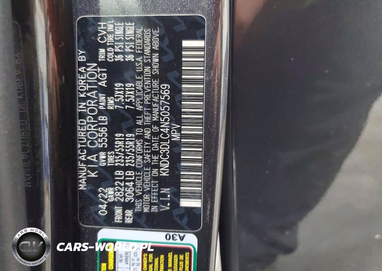 2022 Kia Ev6 Wind VIN:KNDC3DLC4N5057569 - 13