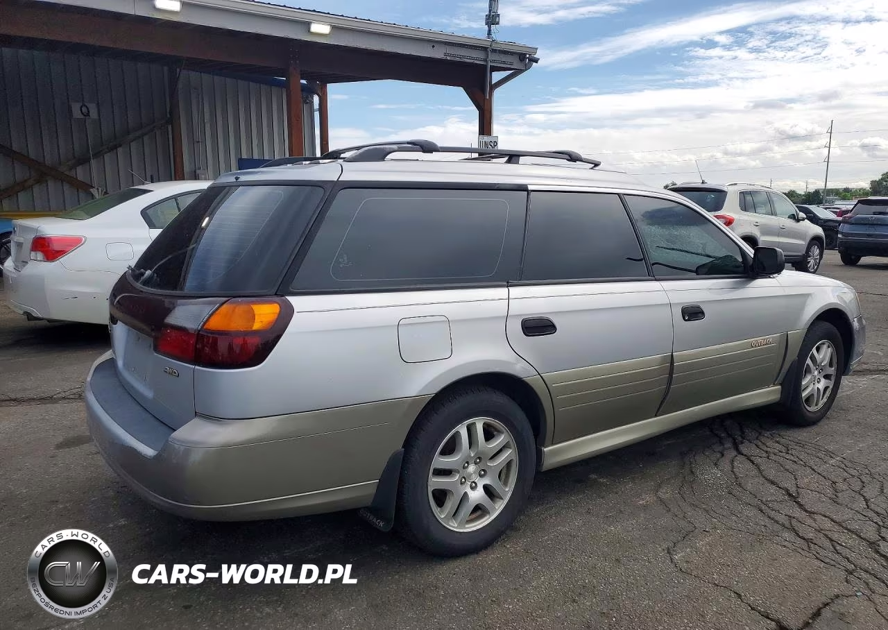 2003 Subaru Legacy Outback Awp VIN:4S3BH675437615166 - 3