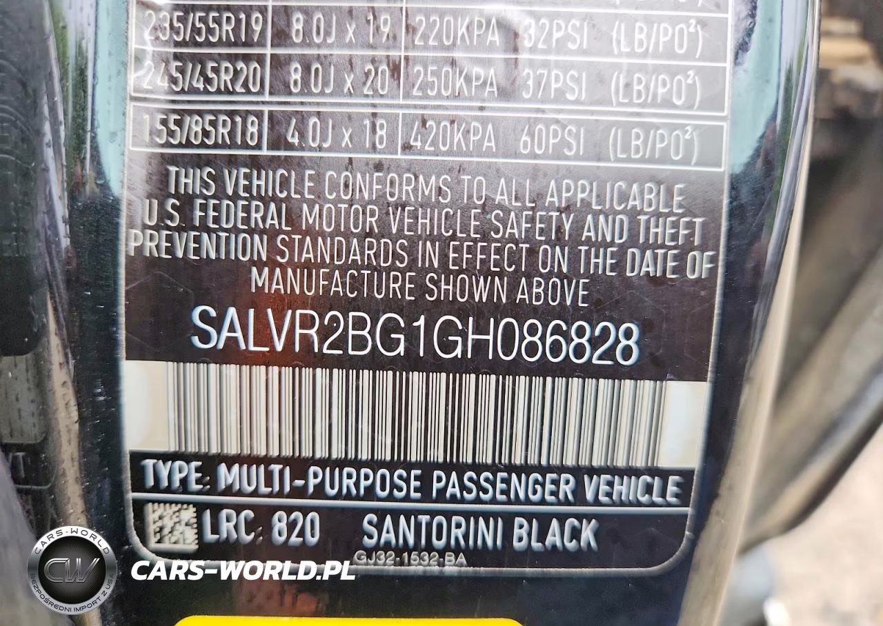 2016 Land Rover Range Rover Evoque Hse VIN:SALVR2BG1GH086828 - 13